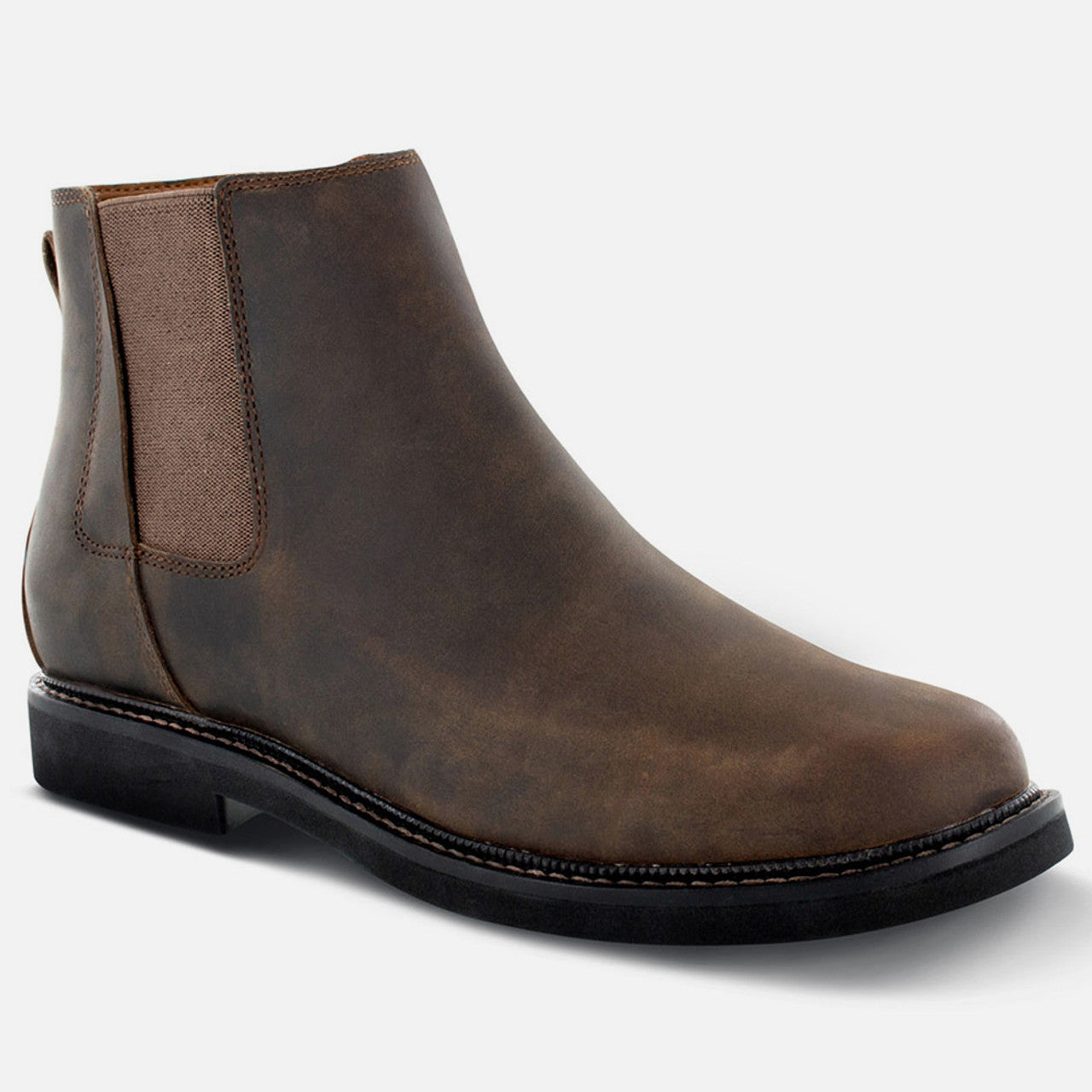 Men's Logan - Chelsea Side Zip Boot - Brown