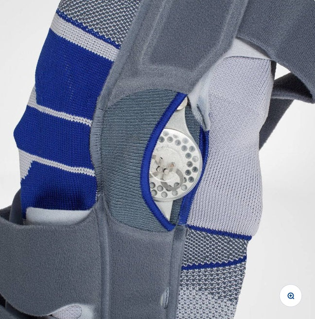 SofTec Genu Knee Brace Knee Brace (Level 3 - ACL/PCL/MCL/LCL/Meniscus) off Loading Stabilizer by BAUERFIEND