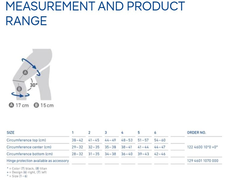 SofTec Genu Knee Brace Knee Brace (Level 3 - ACL/PCL/MCL/LCL/Meniscus) off Loading Stabilizer by BAUERFIEND